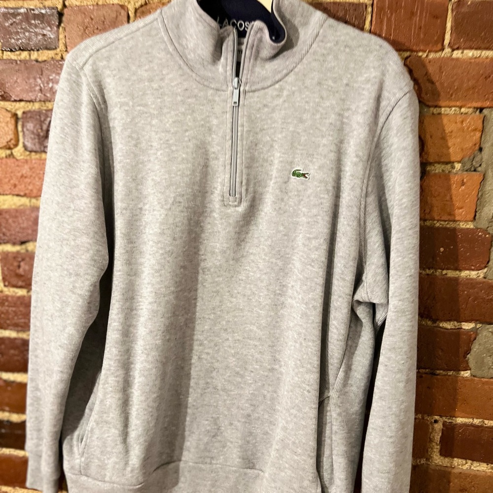 Men’s Lacoste Quarter Zip